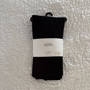 LOFT Classic Black Tights